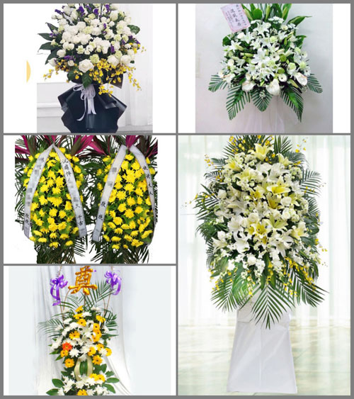 湖南永州祁阳县羊角塘镇塘冲村白事花篮预定